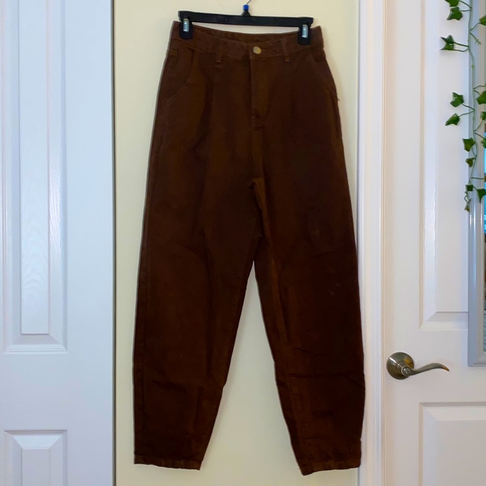 Brown Streetwear Jeans
